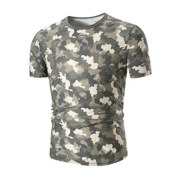 2427-R-една нова мъжка тениска есенна мъжка тениска зимни памучен