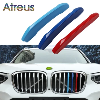 Atreus 3 бр. 3D Автомобили и Предната Решетка, Тапицерия, Спортни Ленти на Капака Етикети За Новото BMW X3 X4 2018 2019 2020 G01 G02 M Силови Аксесоари