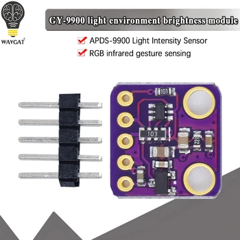 GY-APDS9900-ООД Цифров модул на околната среда яркостта в диапазон от сензор за приближаване RGB сензор APDS-9900
