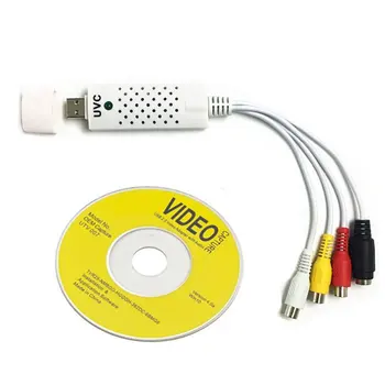 LESHP Преносим USB 2.0 Аудио Карта Улавяне Адаптер VHS на DVD Заснемане на Видео Конвертор За Win7/8/XP/Vista Високо Качество