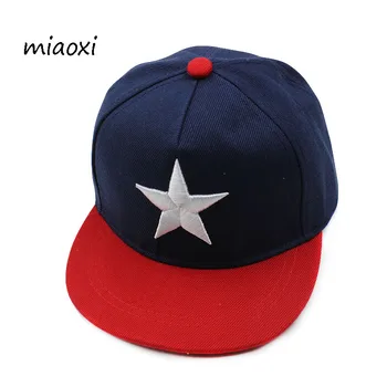 miaoxi/Ново Записване, бейзболна шапка със Звезди За Момчета, Регулируем Лятна Шапка За Момичета, Удобни Слънчеви Шапки За Момичета, Модерна бейзболна шапка