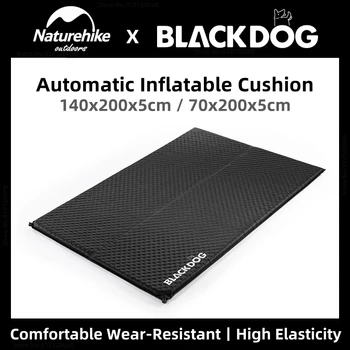 Naturehike x BlackDog Единична Надуваем Дюшек за Къмпинг самостоятелно помпане на Матрак Палатка Спален Матрак Мат Пътен Подложка За Къмпинг