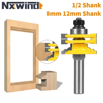 NXWIND 1 Бр. Стъклена Врата на Наклона и Style Обратими Малко Перките Дървообработваща Машина За Дърво Торцевая Fresa Торцевая Fresa