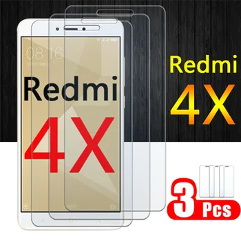 Redmi 4x Защитно фолио За екрана Xiaomi redmi 4 x Закалено стъкло Xiaomei x4 redmi4x xiaomi4x Защитно Фолио HD глас 1-3 бр. лист