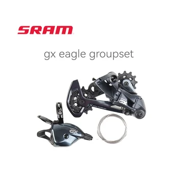 SRAM 2021 GX EAGLE 1X12 12 Степени на МТВ Велосипед за Планинско Колоездене Определени Групи Комплект скоростния Спусъка Десния Страничен Заден Превключвател Черен