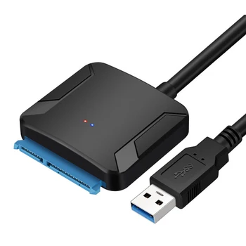 USB 3.0 Sata Адаптор Кабел Конвертор USB3.0 Твърд Диск Конвертор и Кабел За Samsung Seagate, WD 2,5 3,5 HDD SSD Адаптер