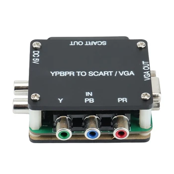YUV В RGBS ypbpr компонент в SCART ypbpr компонент В VGA Компонент Транскодиране Конвертор Игрова конзола, RGBS в компонент разликата в цвят