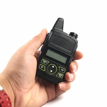 Мини UHF Преносима Радиостанция 400-470 Mhz За Преносими радиостанции Baofeng BF-T1 Plug EU