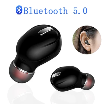 Мини X9 Bluetooth-съвместими Слушалки 5.0 Безжични Слушалки Хендсфри Стерео Слушалки Спортна Детска Слушалки За Телефон Xiaomi X9