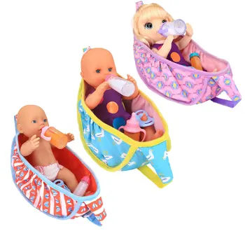 Нов набор от детски шишета и спален чувал Подходящ за кукла Nenuco 35 см Nenuco y su Hermanita Аксесоари за кукли
