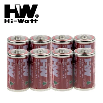 ТВ Hi-Watt R20P D Размер 1,5 На Суха клетка Въглеродно-Цинковая Батерия Тежкотоварни Батерия Сухи Батерии за Фенерче Преносими Радио светлина