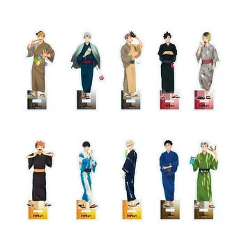 Хайкюу!! Kozume Kenma Kuroo Tetsurou Хината Шойо Акрилна Поставка Фигурка За Украса На Работния Плот Колекция Модел Кукли Подаръци